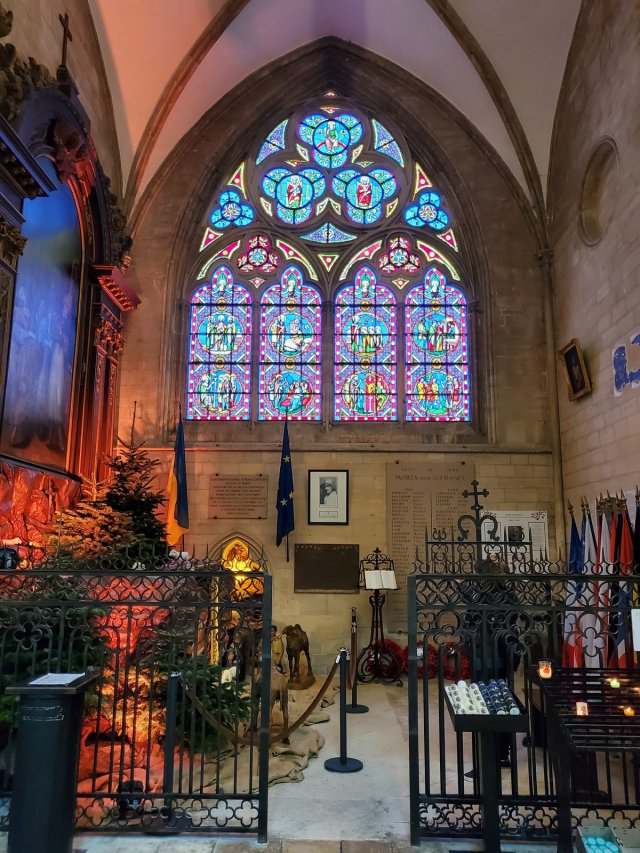 Vue intérieure de la cathédrale Notre-Dame de Bayeux